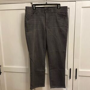 democracy size 14 cropped jeanss